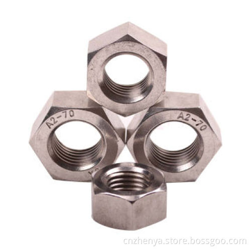 Hex Nut with Stainless Steel and Carbon Steel